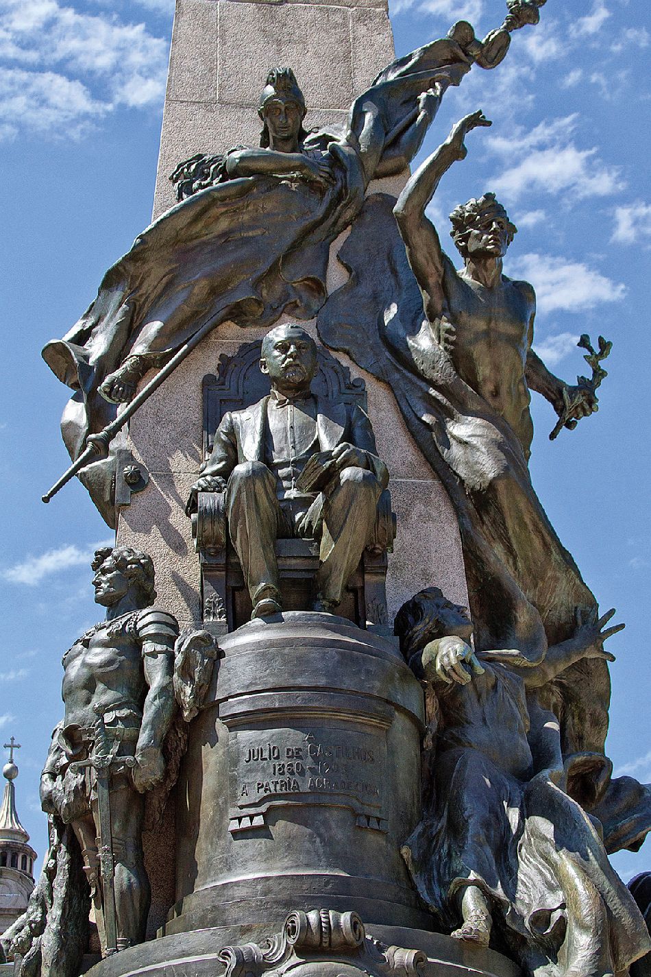 Monumento a Júlio de Castilhos - Foto de Gilberto Perin - 2018 - 1